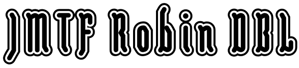 JMTF Robin DBL Font
