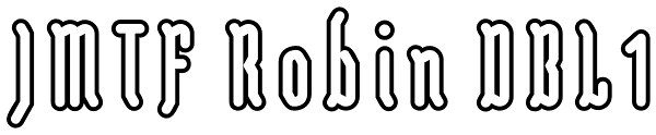 JMTF Robin DBL1 Font