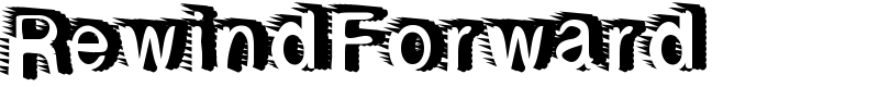 RewindForward Font