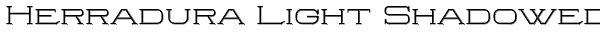 Herradura Light Shadowed Font