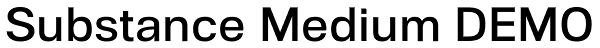Substance Medium DEMO Font