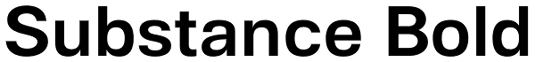Substance Bold Font
