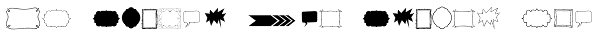 KG Flavor And Frames Two Font