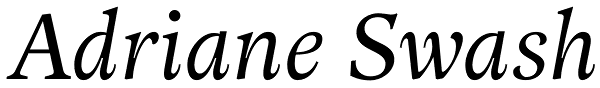 Adriane Swash Font