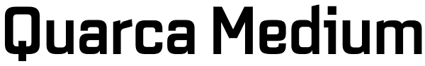 Quarca Medium Font