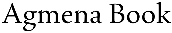 Agmena Book Font
