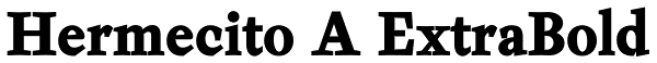 Hermecito A ExtraBold Font