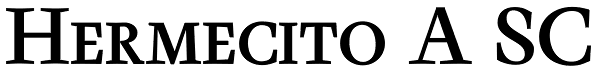 Hermecito A SC Font