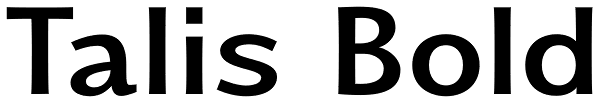 Talis Bold Font