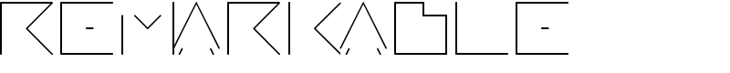 REMARKABLE Font