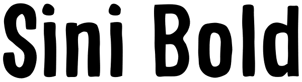 Sini Bold Font