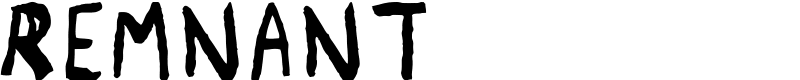 Remnant Font