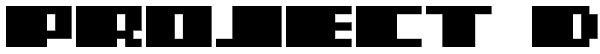 Project D Font