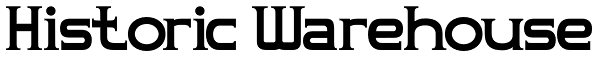 Historic Warehouse Font