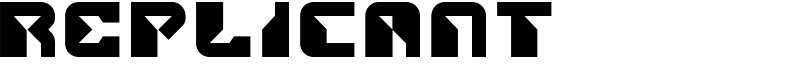 Replicant Font