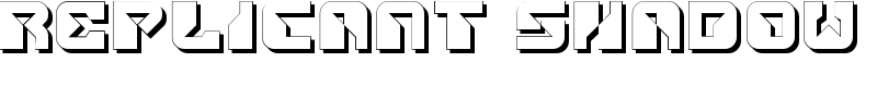 Replicant Shadow Font
