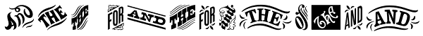 HWT Catchwords Font