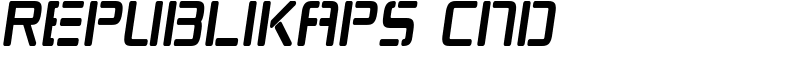 Republikaps Cnd Font