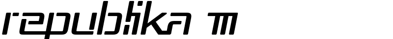Republika III Font