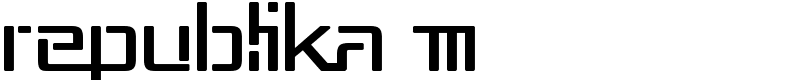 Republika III Font
