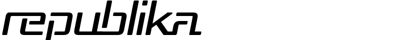 Republika Font