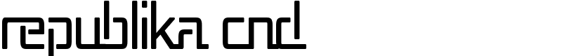 Republika Cnd Font
