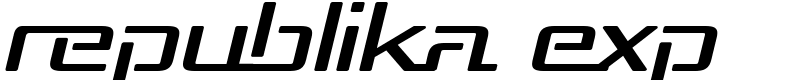 Republika Exp Font