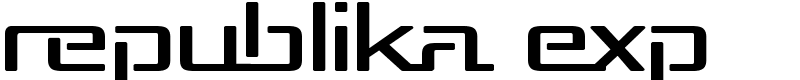 Republika Exp Font