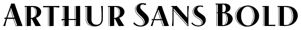 Arthur Sans Bold Font