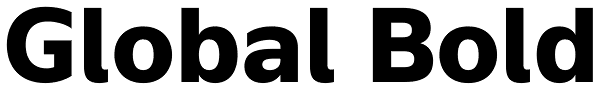 Global Bold Font