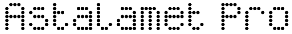 Astalamet Pro Font
