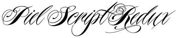 Piel Script Redux Font