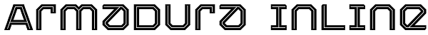 Armadura Inline Font