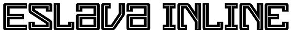 Eslava Inline Font