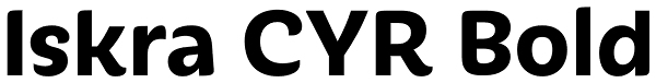 Iskra CYR Bold Font