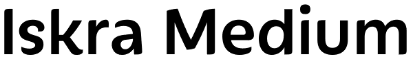 Iskra Medium Font