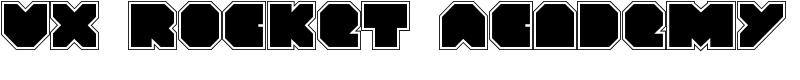 VX Rocket Academy Font