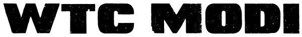 WTC MODI Font