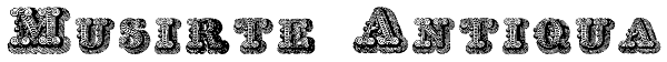 Musirte Antiqua Font