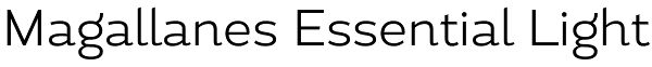 Magallanes Essential Light Font