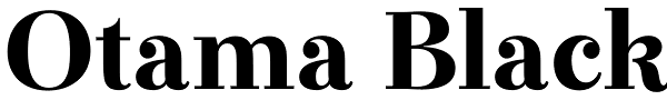 Otama Black Font
