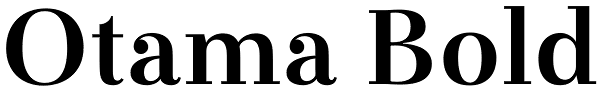Otama Bold Font