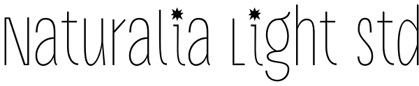 Naturalia Light Std Font
