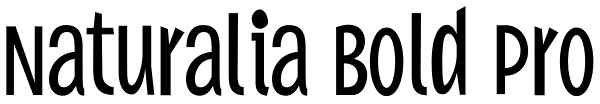 Naturalia Bold Pro Font