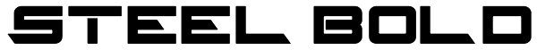 Steel Bold Font