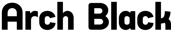 Arch Black Font