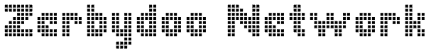 Zerbydoo Network Font