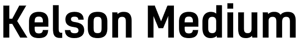 Kelson Medium Font