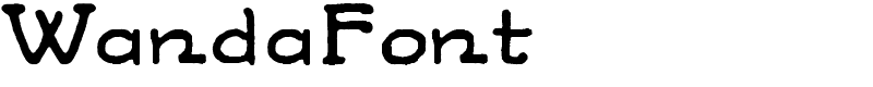WandaFont Font