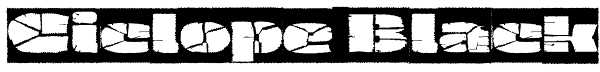 Ciclope Black Font